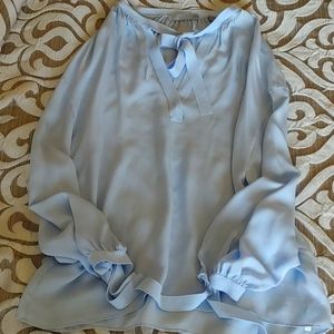 Vince Blue Blouse
